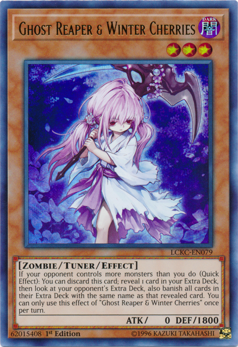 Ghost Reaper & Winter Cherries [LCKC-EN079] Ultra Rare | Pegasus Games WI