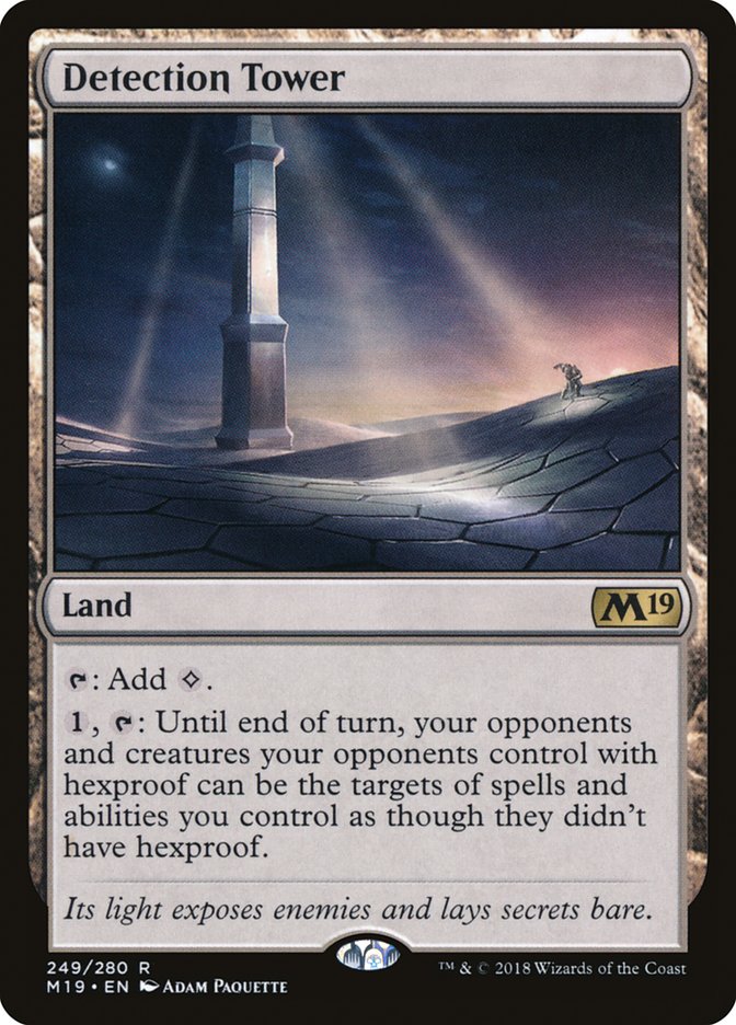 Detection Tower [Core Set 2019] | Pegasus Games WI