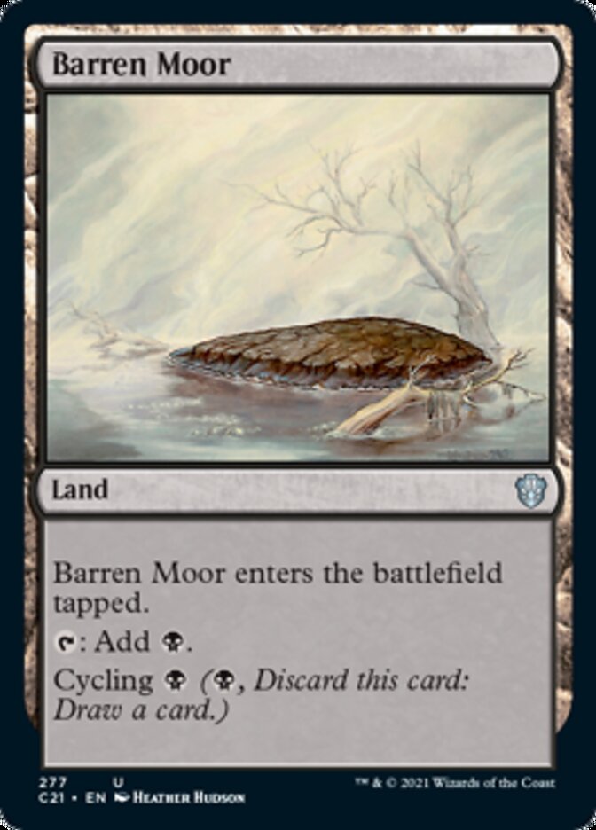 Barren Moor [Commander 2021] | Pegasus Games WI