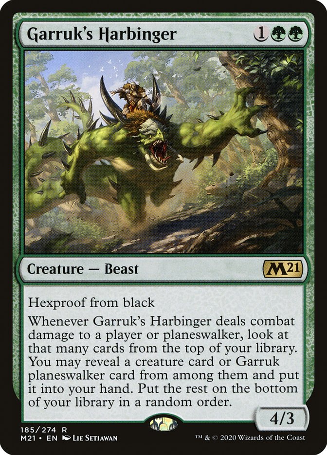 Garruk's Harbinger [Core Set 2021] | Pegasus Games WI