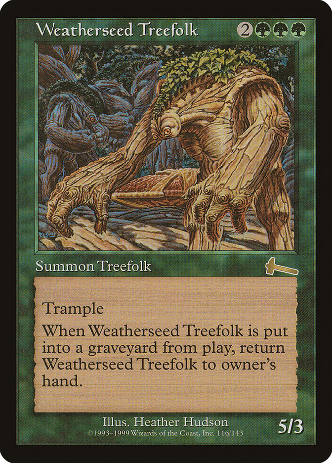 Weatherseed Treefolk [Urza's Legacy] | Pegasus Games WI