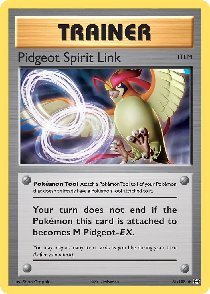 Pidgeot Spirit Link (81/108) [XY: Evolutions] | Pegasus Games WI