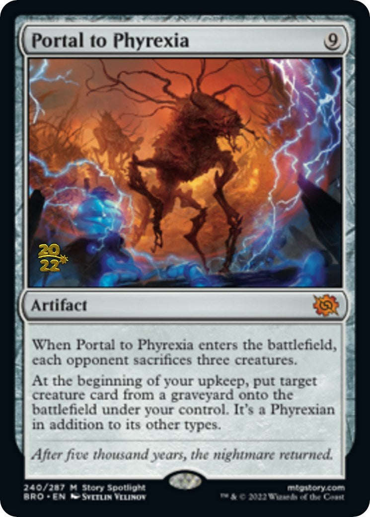 Portal to Phyrexia [The Brothers' War Prerelease Promos] | Pegasus Games WI