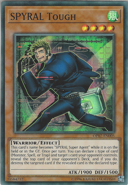 SPYRAL Tough [OP07-EN005] Super Rare | Pegasus Games WI