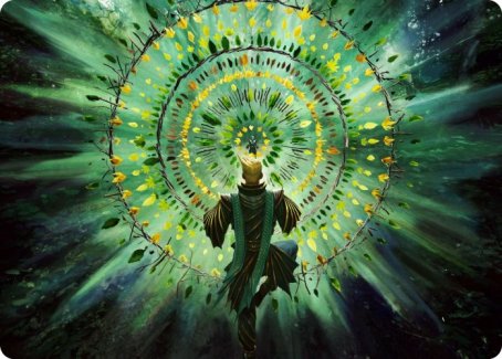 Verdant Mastery Art Card [Strixhaven: School of Mages Art Series] | Pegasus Games WI
