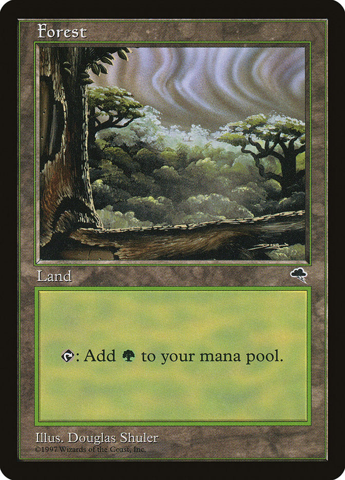 Forest (Sky Visible Top Right) [Tempest] | Pegasus Games WI