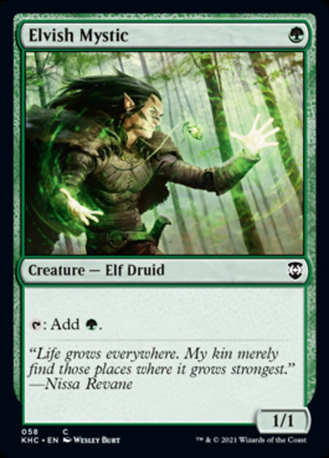 Elvish Mystic [Kaldheim Commander] | Pegasus Games WI