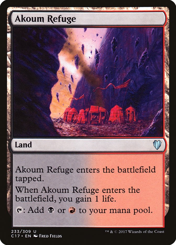 Akoum Refuge [Commander 2017] | Pegasus Games WI