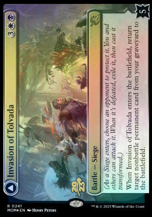 Invasion of Tolvada // The Broken Sky [March of the Machine Prerelease Promos] | Pegasus Games WI