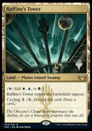 Raffine's Tower (Promo Pack) [Streets of New Capenna Promos] | Pegasus Games WI