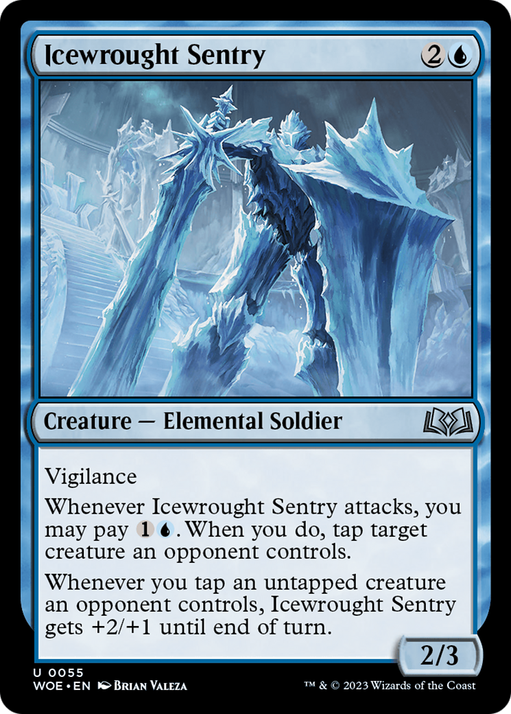 Icewrought Sentry [Wilds of Eldraine] | Pegasus Games WI