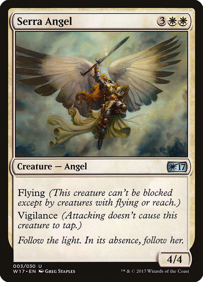 Serra Angel [Welcome Deck 2017] | Pegasus Games WI