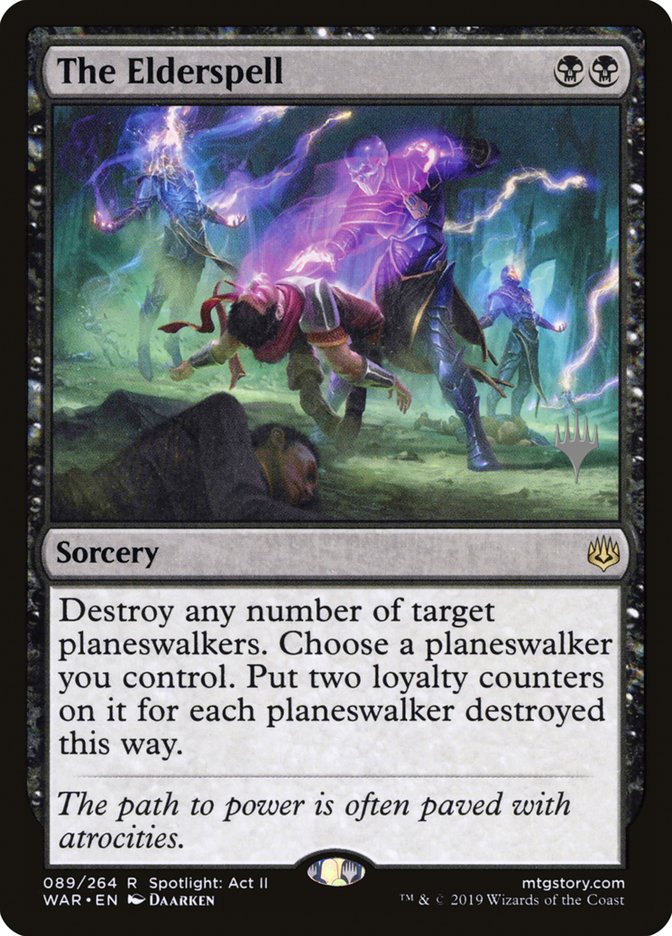 The Elderspell (Promo Pack) [War of the Spark Promos] | Pegasus Games WI