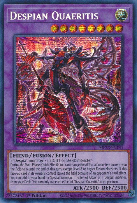 Despian Quaeritis [MP22-EN141] Prismatic Secret Rare | Pegasus Games WI