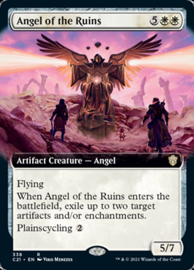 Angel of the Ruins (Extended Art) [Commander 2021] | Pegasus Games WI