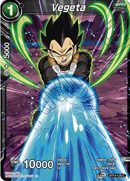 Vegeta (BT14-128) (BT14-128) [Cross Spirits] | Pegasus Games WI