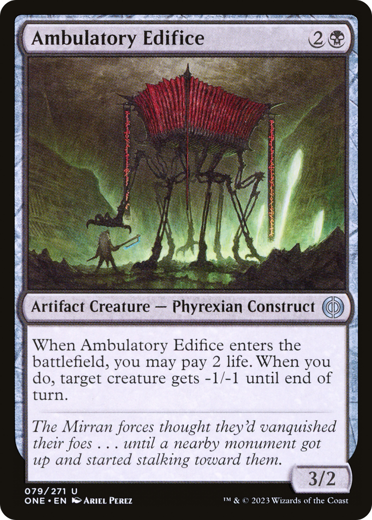 Ambulatory Edifice [Phyrexia: All Will Be One] | Pegasus Games WI