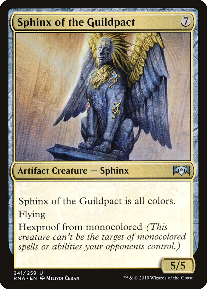 Sphinx of the Guildpact [Ravnica Allegiance] | Pegasus Games WI