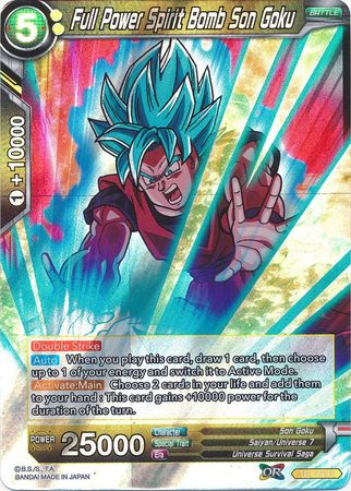 Full Power Spirit Bomb Son Goku [TB1-075] | Pegasus Games WI