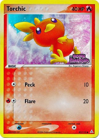 Torchic (83/110) (Stamped) [EX: Holon Phantoms] | Pegasus Games WI