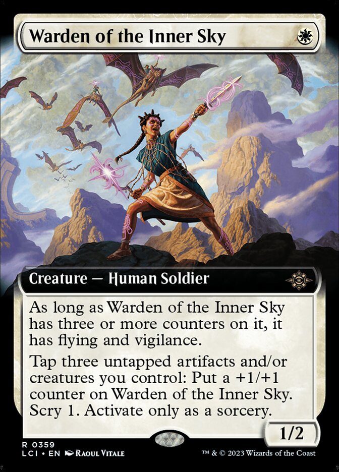 Warden of the Inner Sky (Extended Art) [The Lost Caverns of Ixalan] | Pegasus Games WI