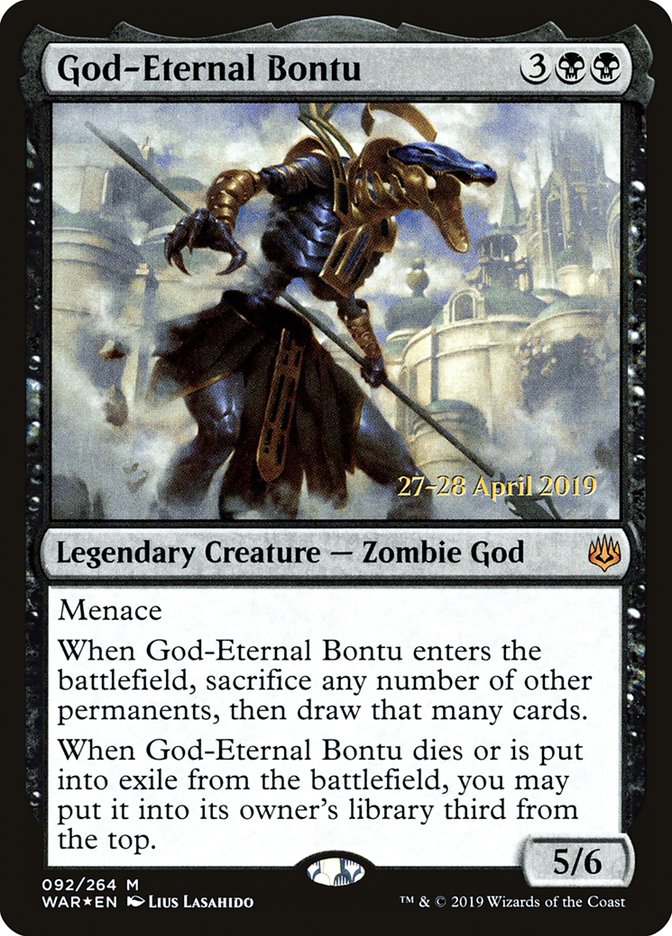 God-Eternal Bontu [War of the Spark Prerelease Promos] | Pegasus Games WI