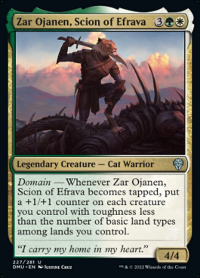 Zar Ojanen, Scion of Efrava [Dominaria United] | Pegasus Games WI