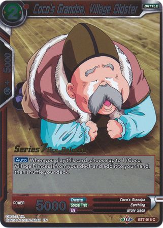 Coco's Grandpa, Village Oldster (Assault of the Saiyans) [BT7-016_PR] | Pegasus Games WI