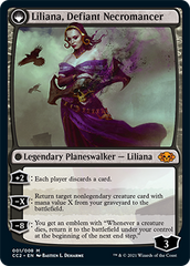 Liliana, Heretical Healer // Liliana, Defiant Necromancer [Commander Collection: Black] | Pegasus Games WI