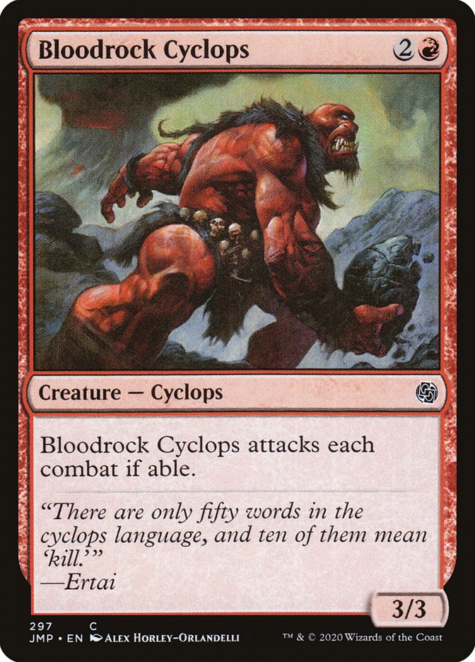 Bloodrock Cyclops [Jumpstart] | Pegasus Games WI