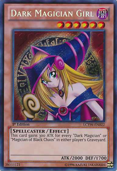 Dark Magician Girl [LCYW-EN022] Secret Rare | Pegasus Games WI