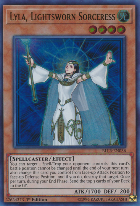 Lyla, Lightsworn Sorceress [BLLR-EN036] Ultra Rare | Pegasus Games WI