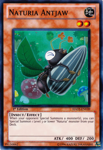 Naturia Antjaw [HA02-EN039] Super Rare | Pegasus Games WI