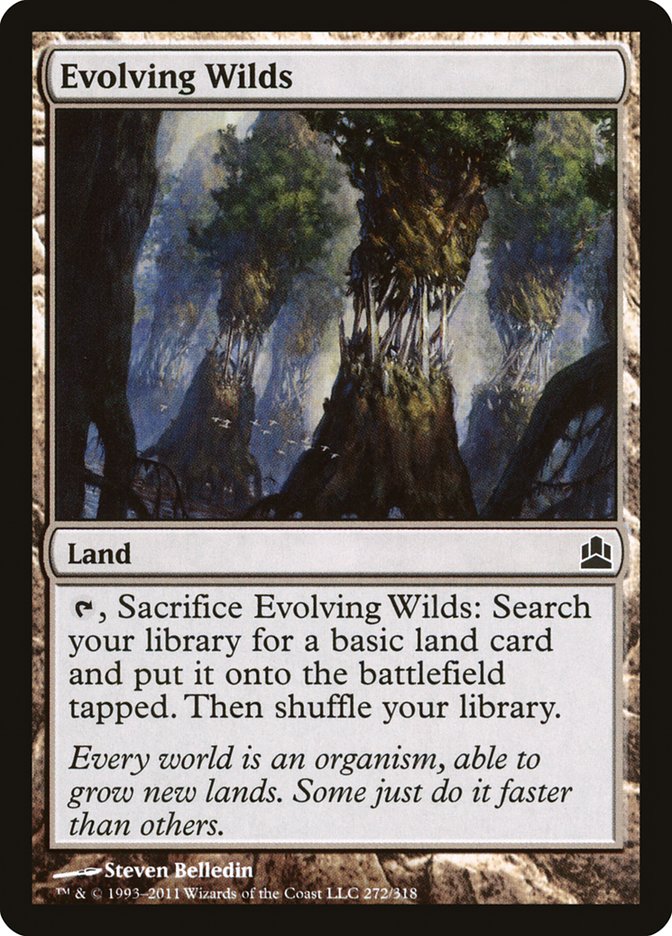 Evolving Wilds [Commander 2011] | Pegasus Games WI