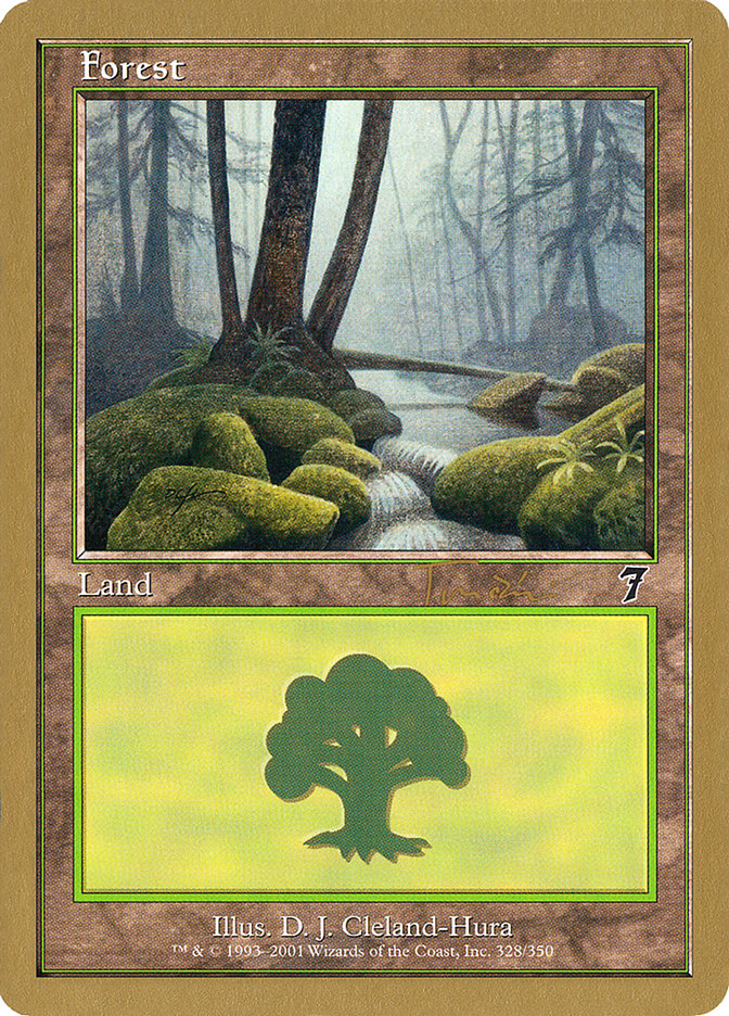 Forest (jt328) (Jan Tomcani) [World Championship Decks 2001] | Pegasus Games WI