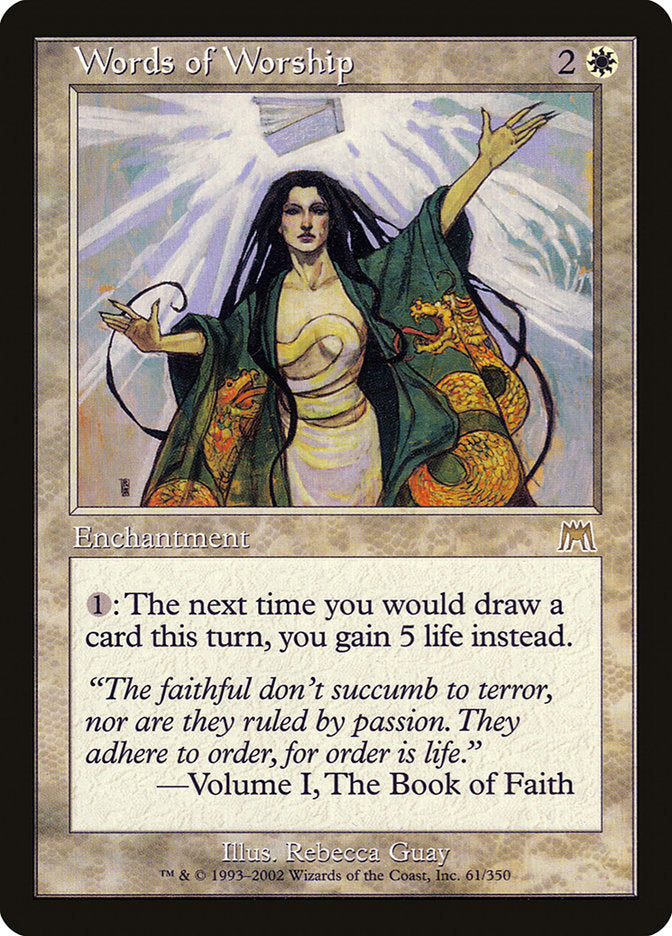 Words of Worship [Onslaught] | Pegasus Games WI