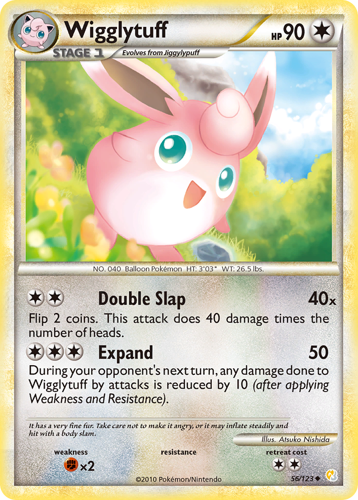 Wigglytuff (56/123) [HeartGold & SoulSilver: Base Set] | Pegasus Games WI