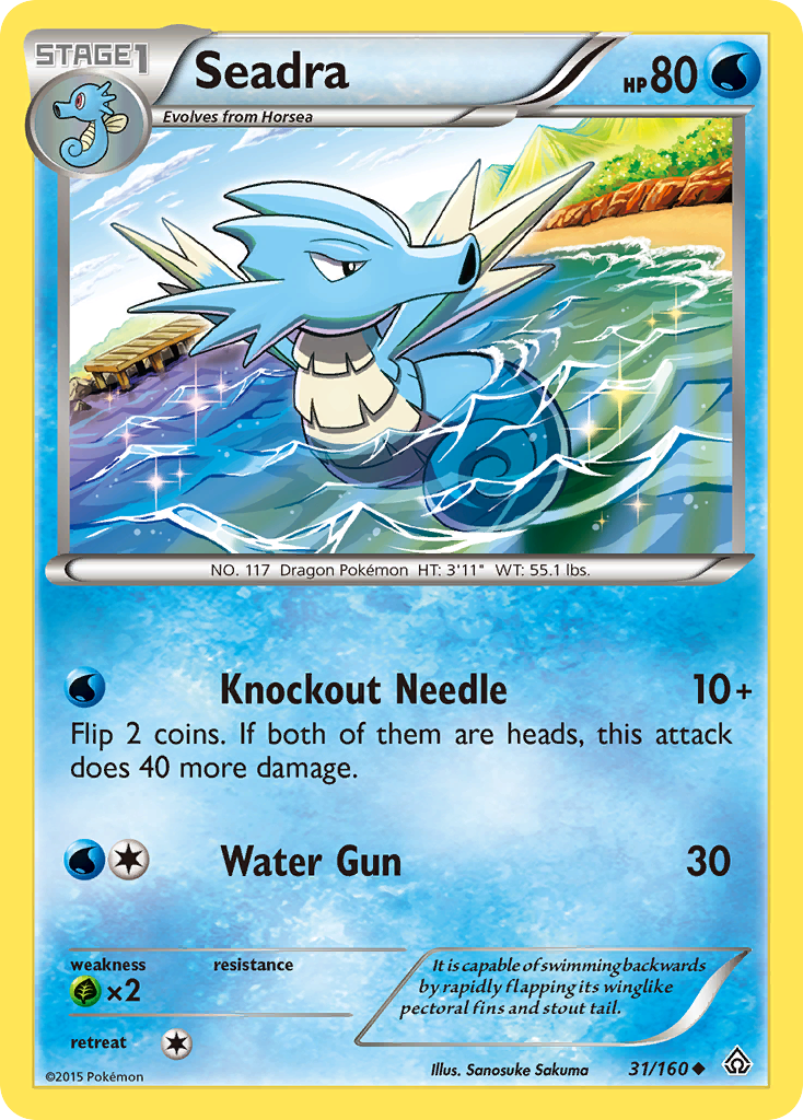 Seadra (31/160) [XY: Primal Clash] | Pegasus Games WI