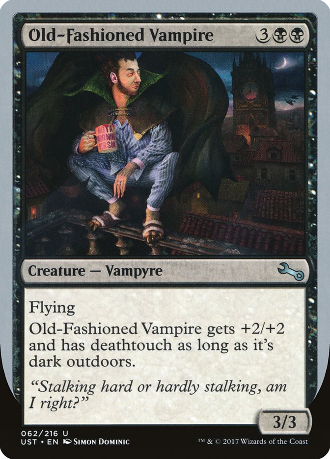 Old-Fashioned Vampire [Unstable] | Pegasus Games WI