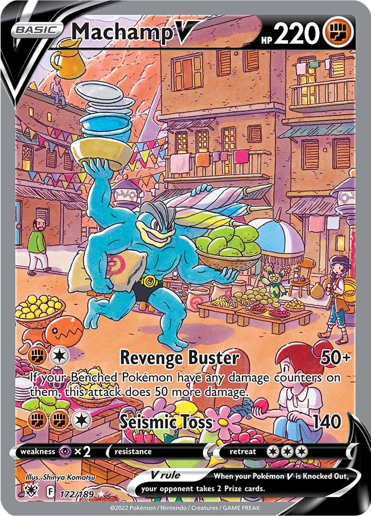 Machamp V (172/189) [Sword & Shield: Astral Radiance] | Pegasus Games WI