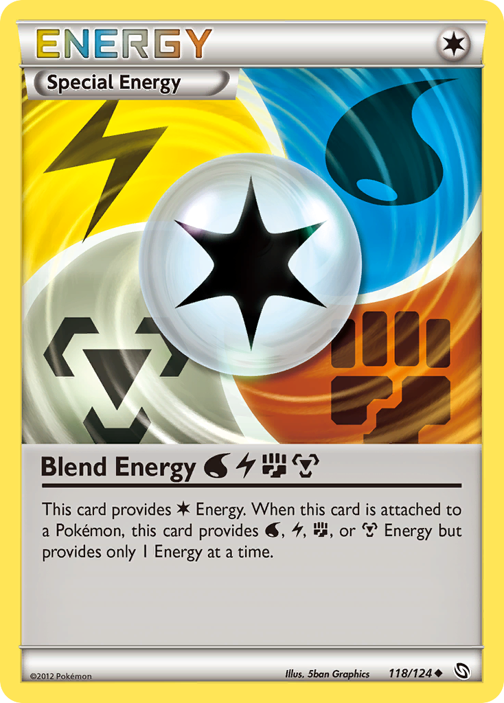 Blend Energy WaterLightningFightingMetal (118/124) [Black & White: Dragons Exalted] | Pegasus Games WI