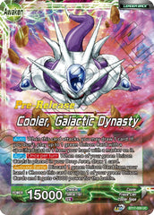 Cooler // Cooler, Galactic Dynasty (BT17-059) [Ultimate Squad Prerelease Promos] | Pegasus Games WI