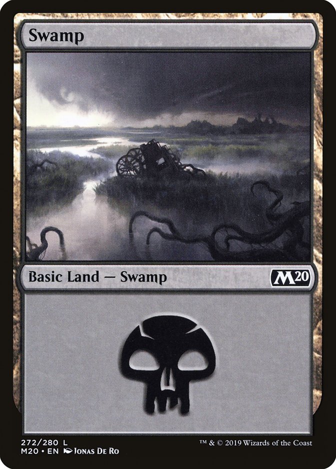 Swamp (272) [Core Set 2020] | Pegasus Games WI