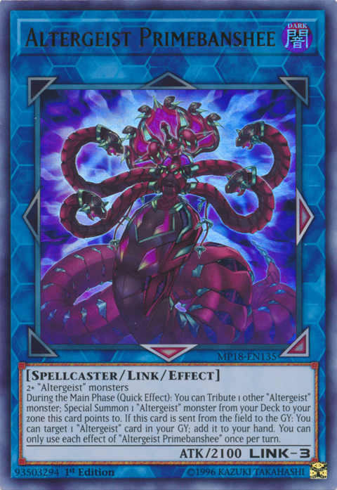 Altergeist Primebanshee [MP18-EN135] Ultra Rare | Pegasus Games WI