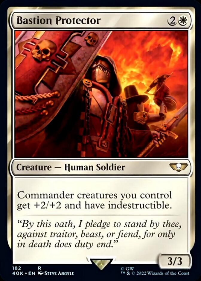 Bastion Protector (Surge Foil) [Warhammer 40,000] | Pegasus Games WI