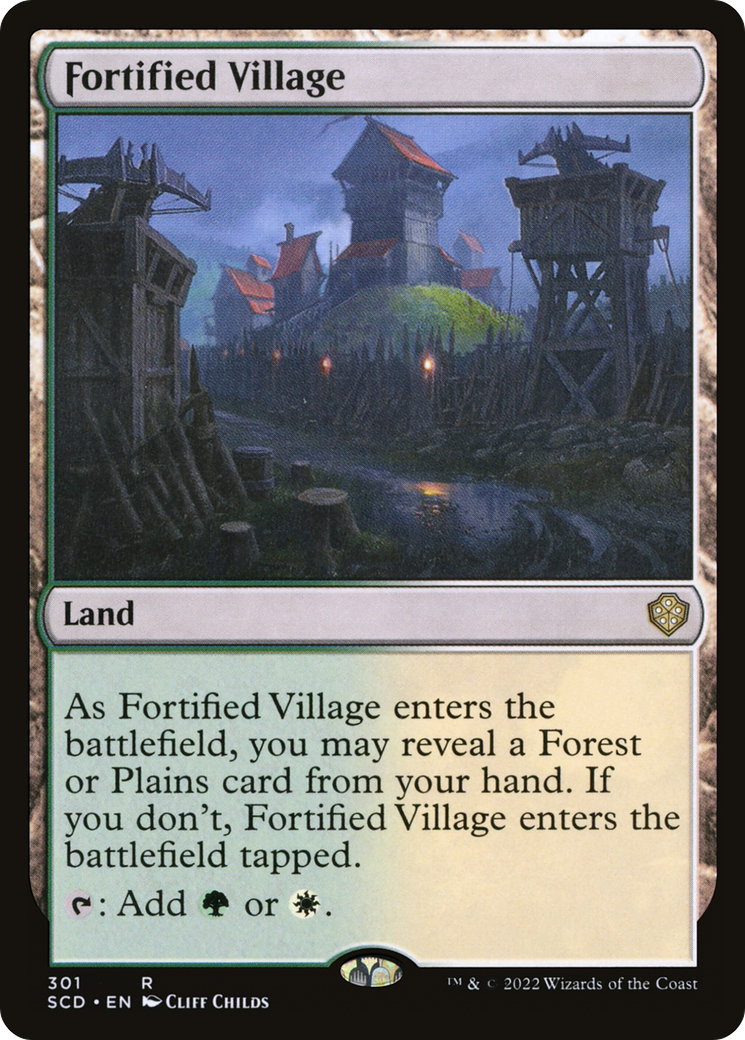 Fortified Village [Starter Commander Decks] | Pegasus Games WI