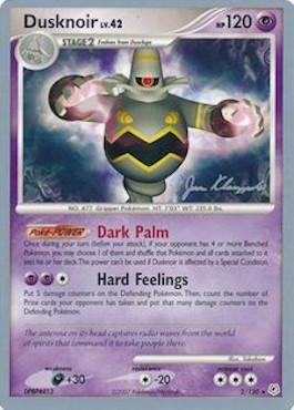 Dusknoir LV.42 (2/130) (Psychic Lock - Jason Klaczynski) [World Championships 2008] | Pegasus Games WI