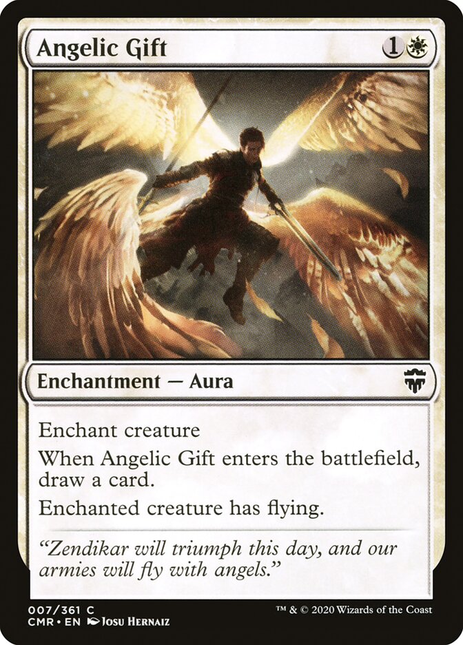 Angelic Gift [Commander Legends] | Pegasus Games WI