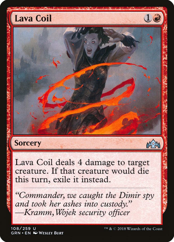 Lava Coil [Guilds of Ravnica] | Pegasus Games WI