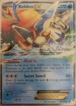 Keldeo EX (49/149) (American Gothic - Ian Whiton) [World Championships 2013] | Pegasus Games WI